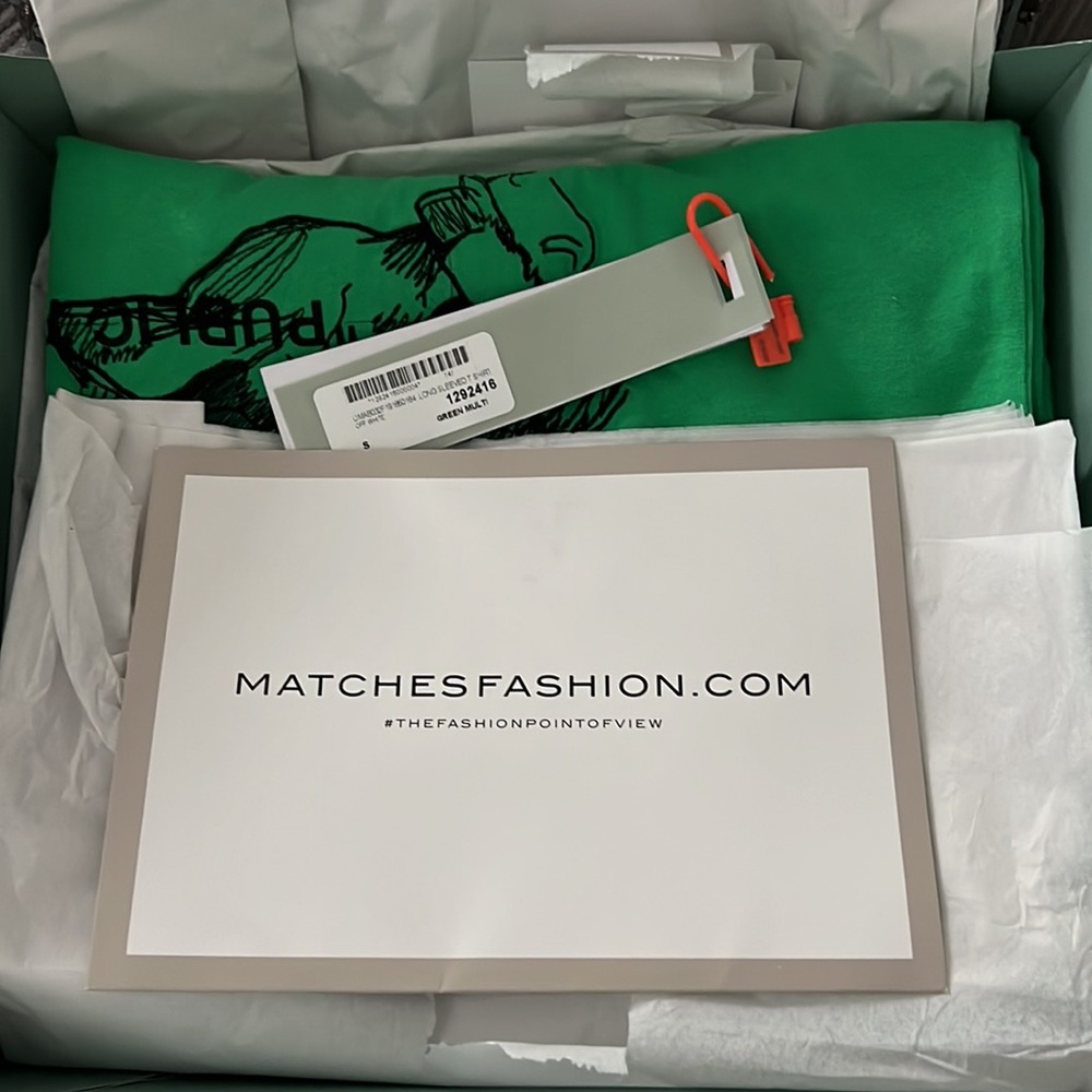 Off White Public Television Long Sleeve Tee - Picture 3 of 3